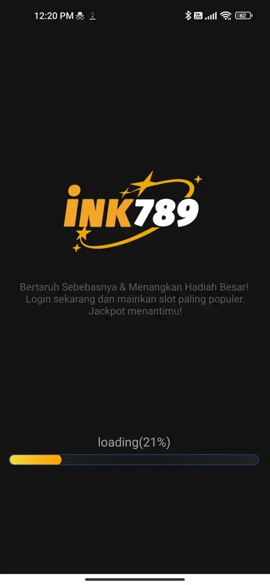 INK789 APK tampilan loading screen