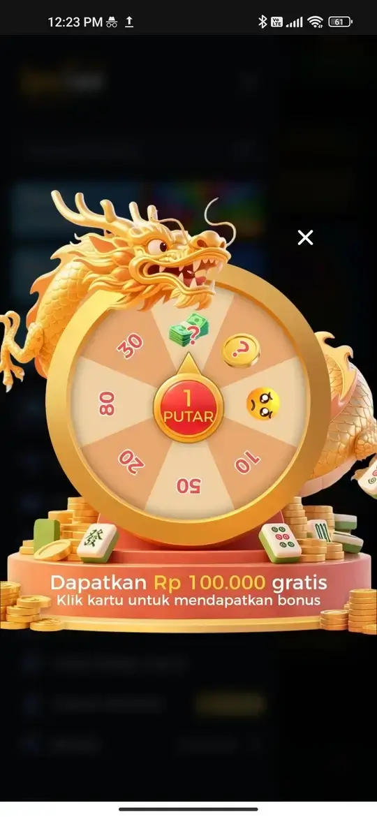 INK789 lucky spin bonus harian